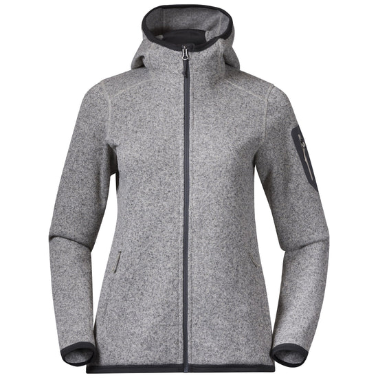 Bergans W KAMPHAUG KNITTED HOODIE