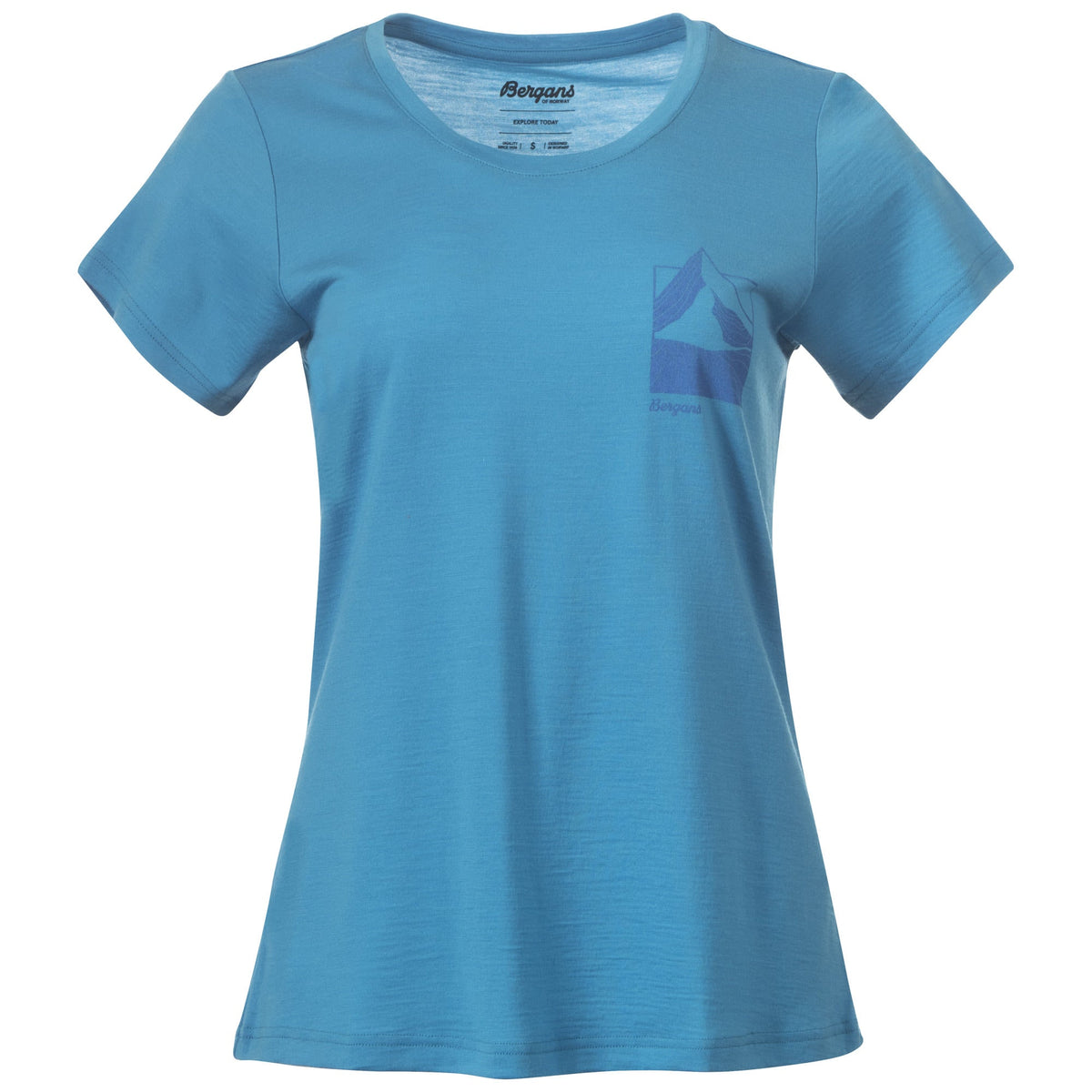 Bergans W RABOT MOUNT WOOL TEE