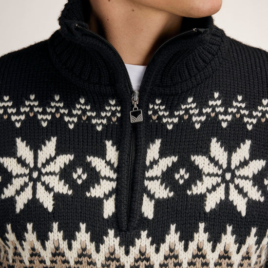 Dale Of Norway MYKING Men – Black - Brown - Offwhite – Detail 3