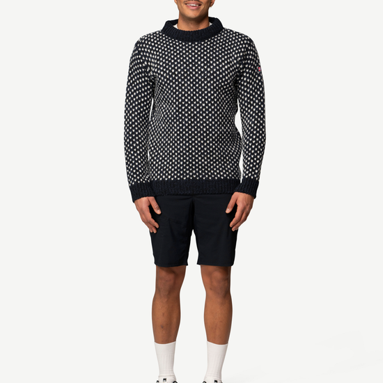 Devold NORDSJØ Wollpullover Unisex – NAVY – Studioansicht