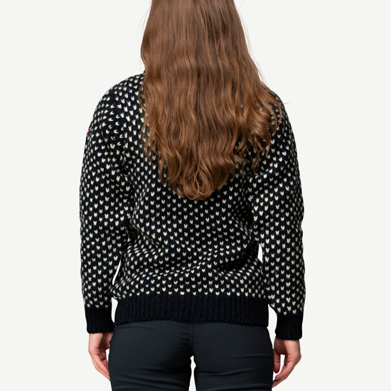Devold NORDSJØ Wollpullover Unisex – NAVY – Studioansicht