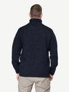 Devold NANSEN Zip-Wollpullover Unisex – DARK BLUE MELANGE – Studioansicht