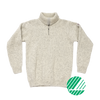 Devold NANSEN Zip-Wollpullover Unisex – GREY MELANGE – Produktansicht