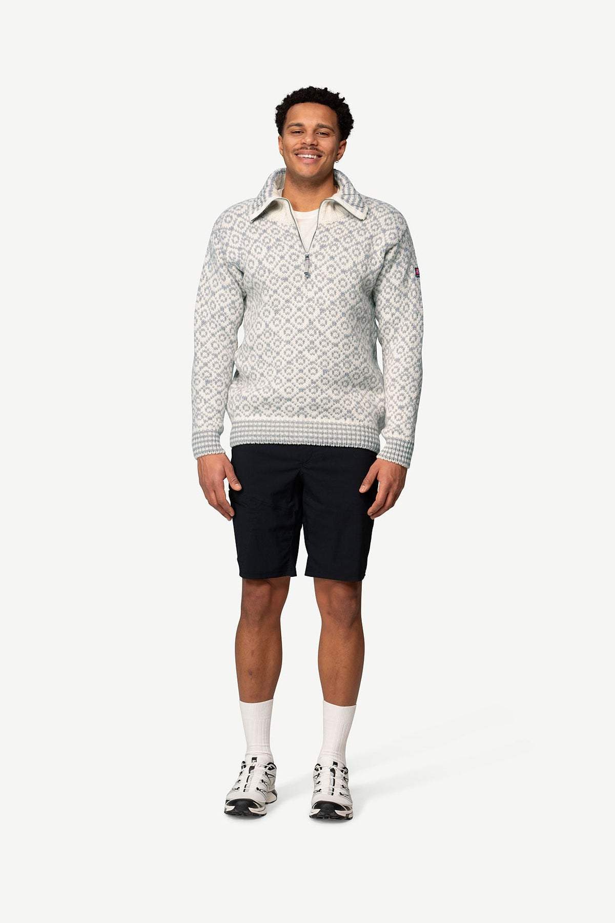 Devold SVALBARD WOOL ZIP NECK
