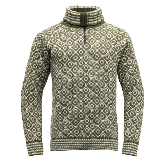 Devold SVALBARD WOOL ZIP NECK