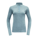 Devold W BREEZE MERINO 150 ZIP NECK