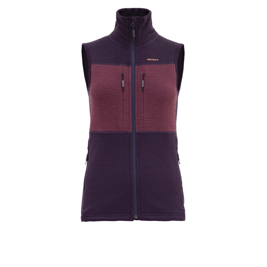 Devold W EGGA GRID MERINO VEST