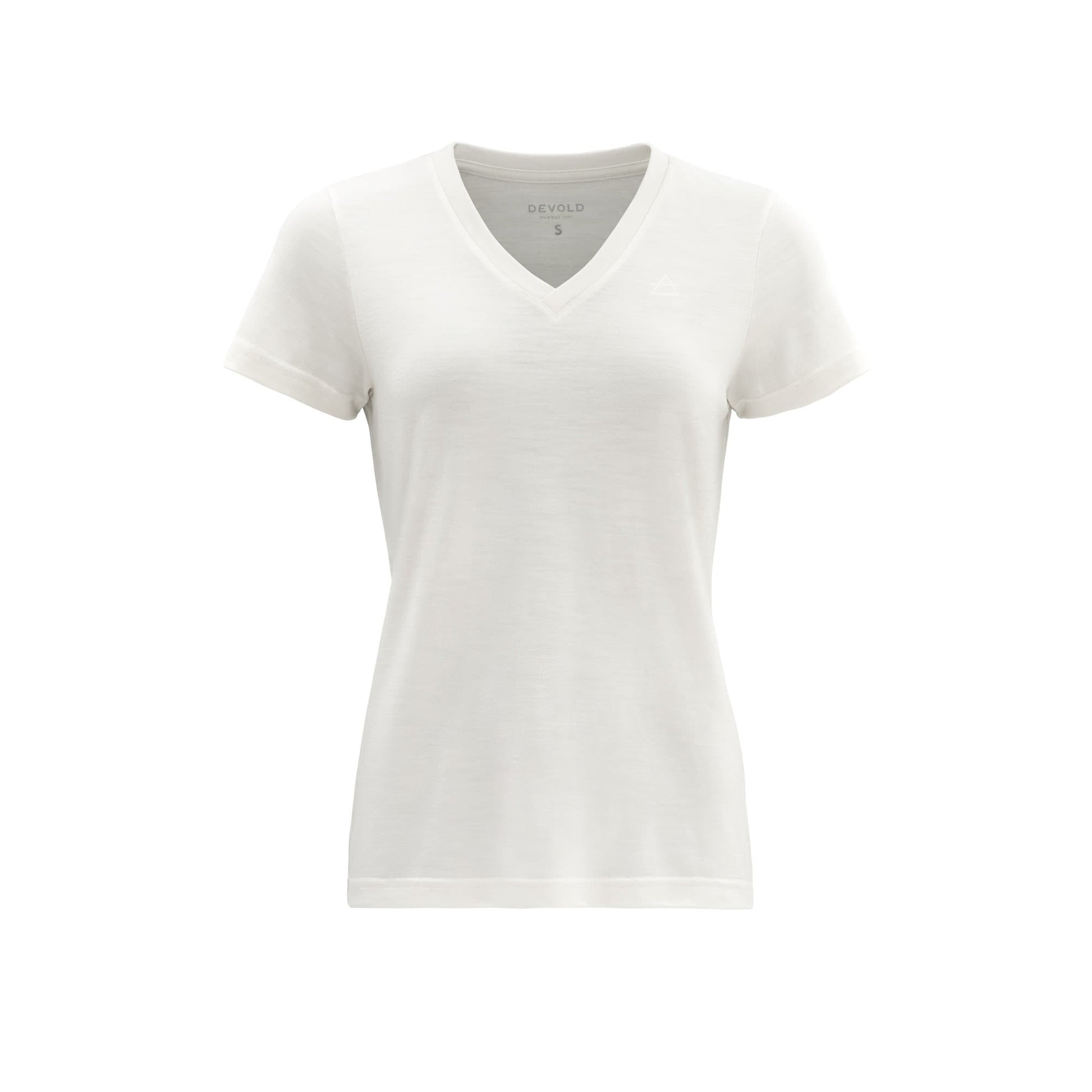 Devold W HAREID MERINO 200 TEE V-NECK