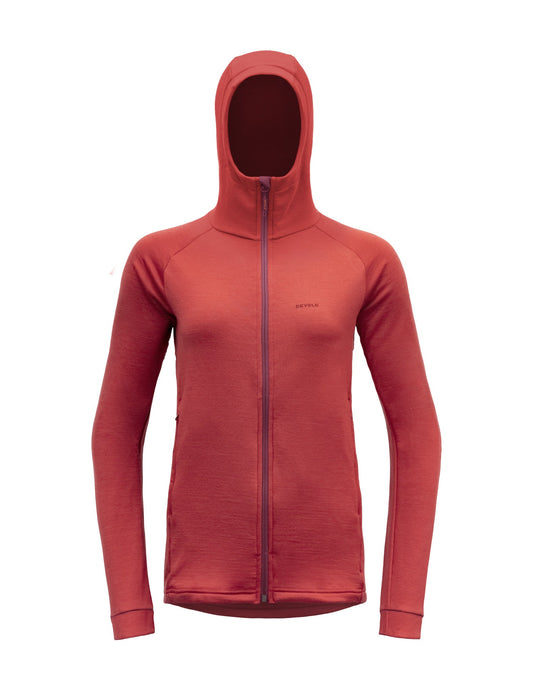 Devold W NIBBA MERINO JACKET HOOD