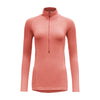 Devold W RUNNING MERINO 130 ZIP NECK