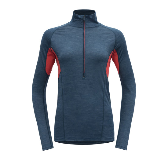 Devold W RUNNING MERINO 130 ZIP NECK