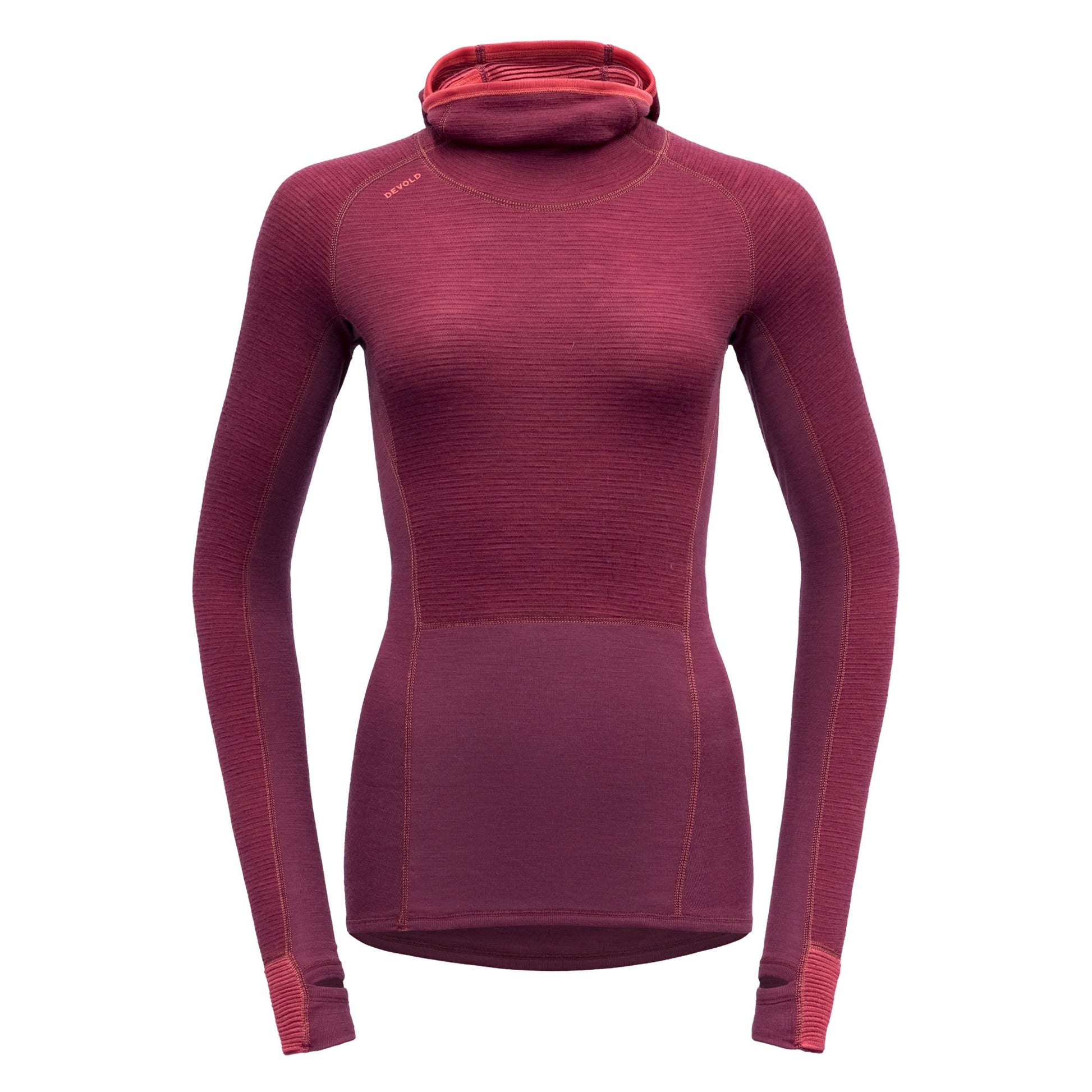 Devold W TUVEGGA SPORT AIR MERINO HOODIE