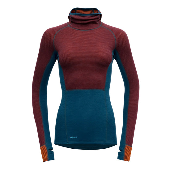 Devold W TUVEGGA SPORT AIR MERINO HOODIE
