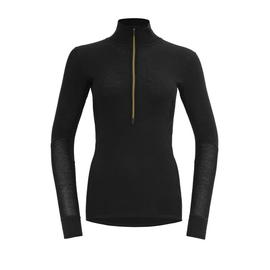 Devold W WOOL MESH 190 ZIP NECK