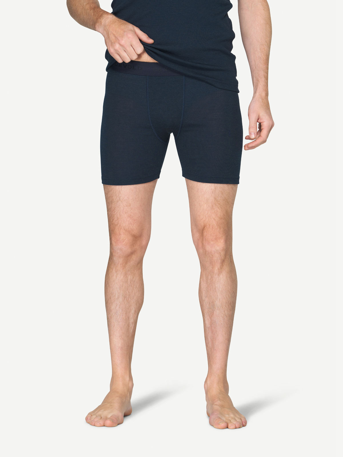 Devold ADVENTURE 190 Herren Merino Boxershorts – Ink – Studio 1