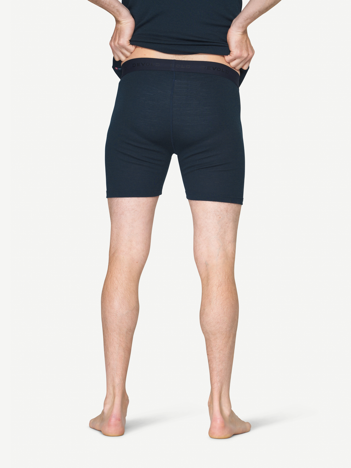 Devold ADVENTURE 190 Herren Merino Boxershorts – Ink – Studio 3