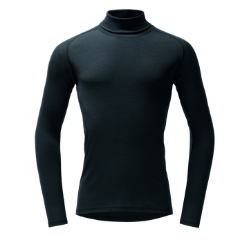 Devold ADVENTURE 190 Herren Merino Rollkragenshirt – Ink – Packshot