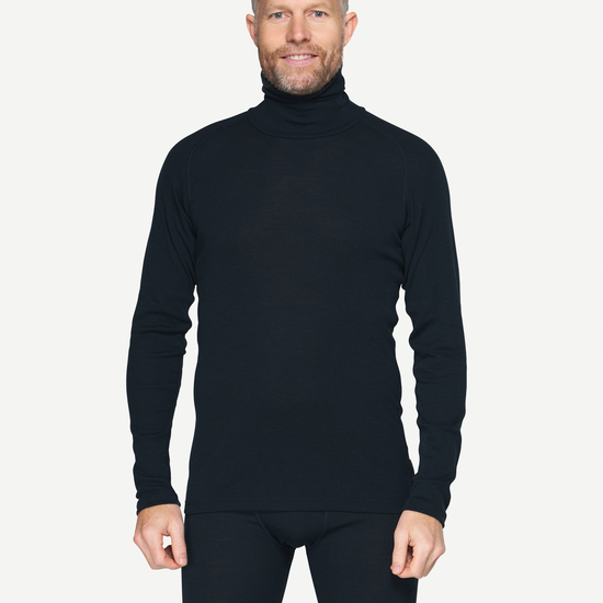 Devold ADVENTURE 190 Herren Merino Rollkragenshirt – Ink – Ansicht 1