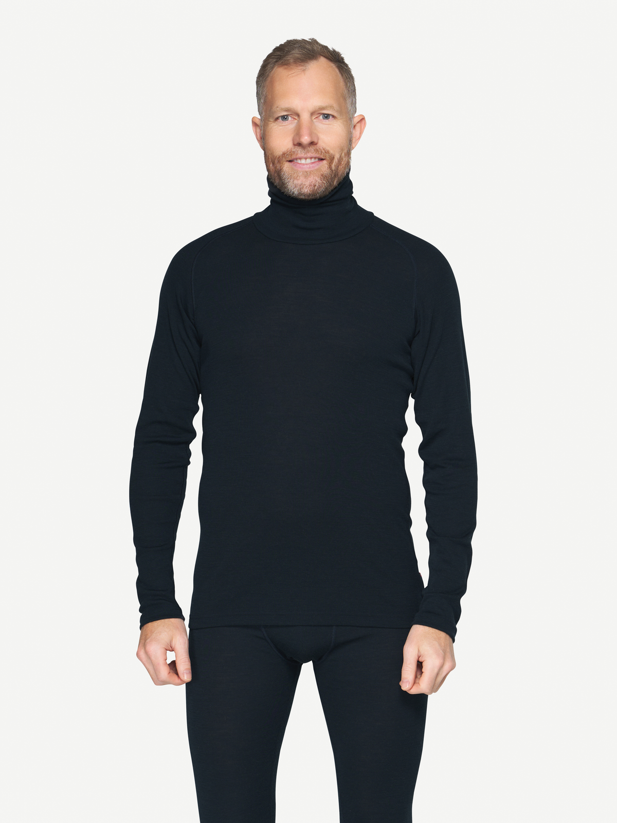 Devold ADVENTURE 190 Herren Merino Rollkragenshirt – Ink – Ansicht 1