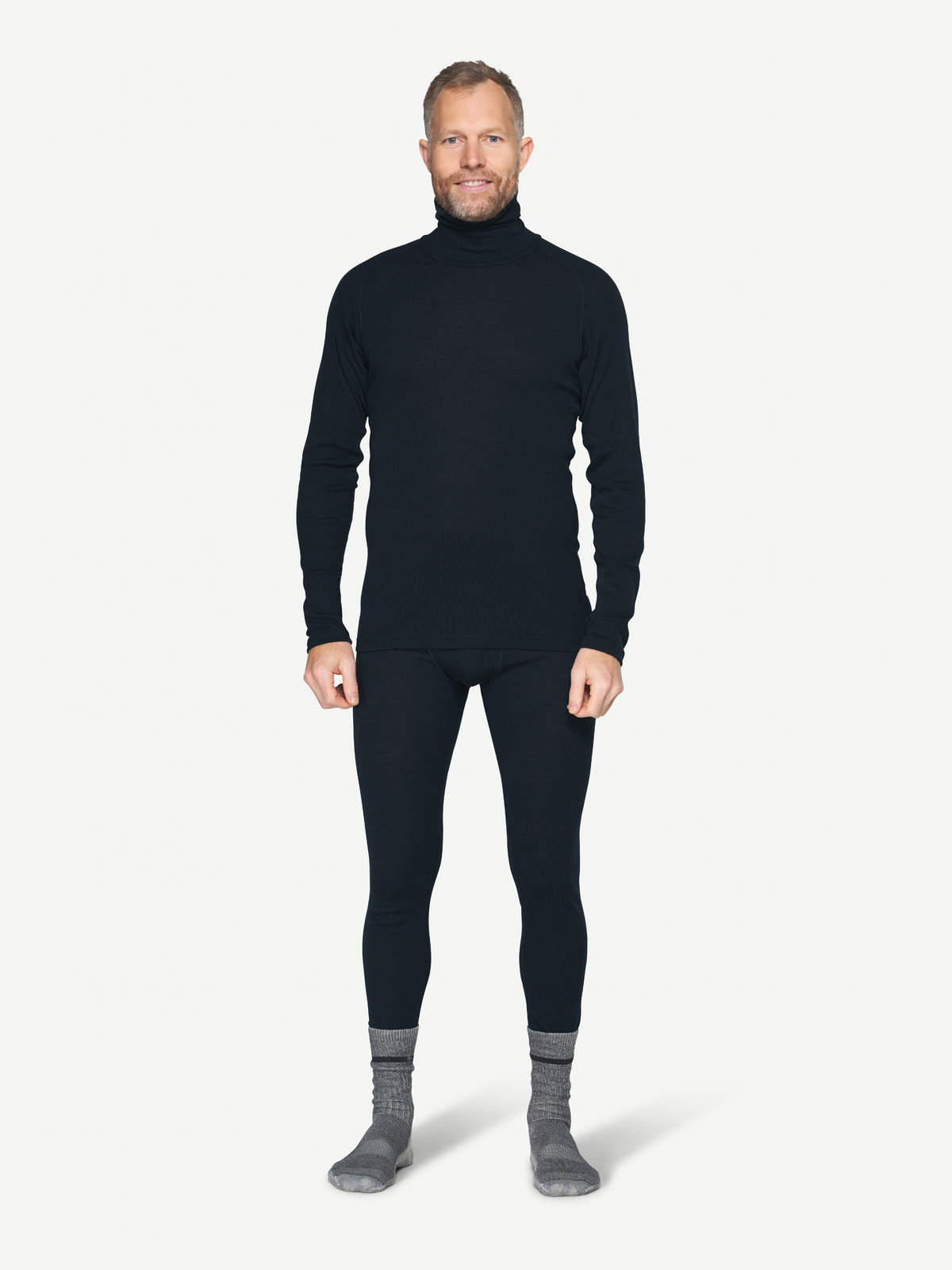 Devold ADVENTURE 190 Herren Merino Rollkragenshirt – Ink – Ansicht 4