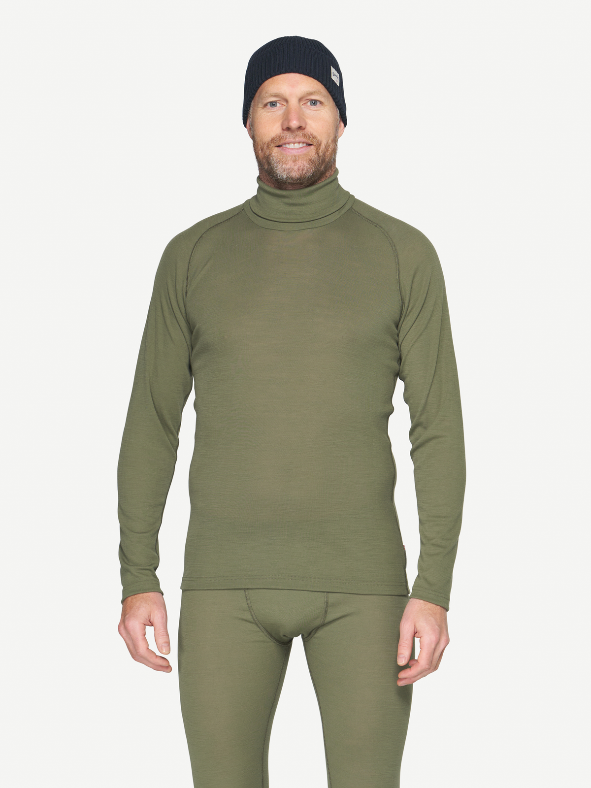 Devold ADVENTURE 190 Herren Merino Rollkragenshirt – Lichen – Ansicht 1
