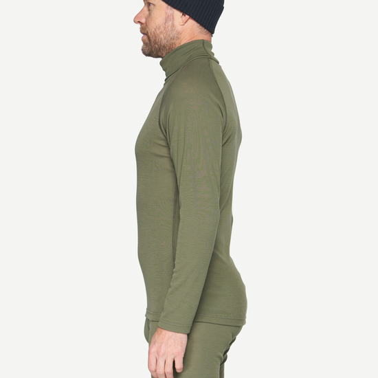 Devold ADVENTURE 190 Herren Merino Rollkragenshirt – Lichen – Ansicht 2