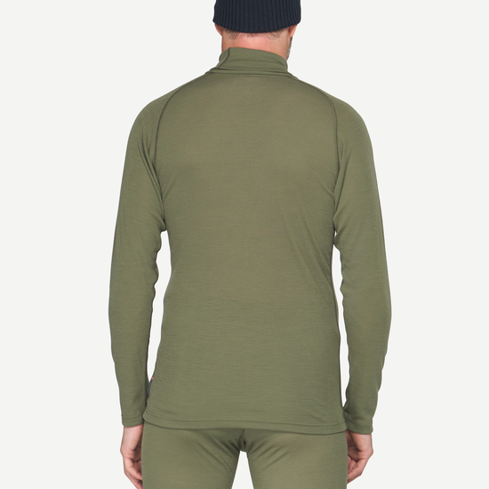 Devold ADVENTURE 190 Herren Merino Rollkragenshirt – Lichen – Ansicht 3