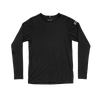Devold ACTIVE STAMP Damen Merino Langarmshirt – Black – Packshot