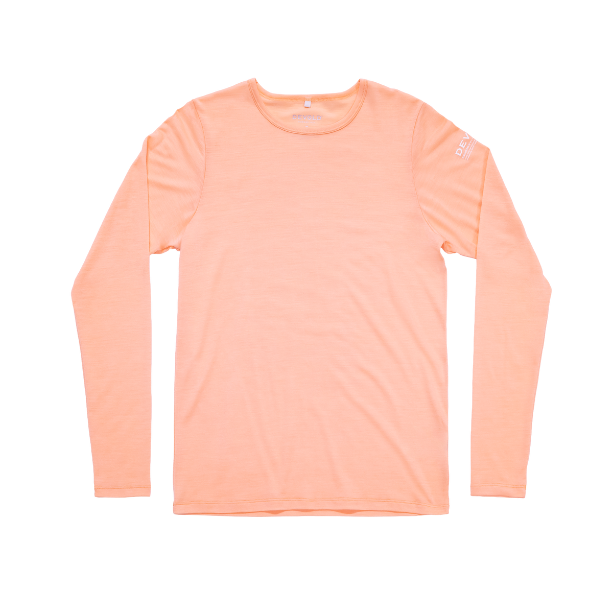 Devold ACTIVE STAMP Damen Merino Langarmshirt – Sunrise – Packshot