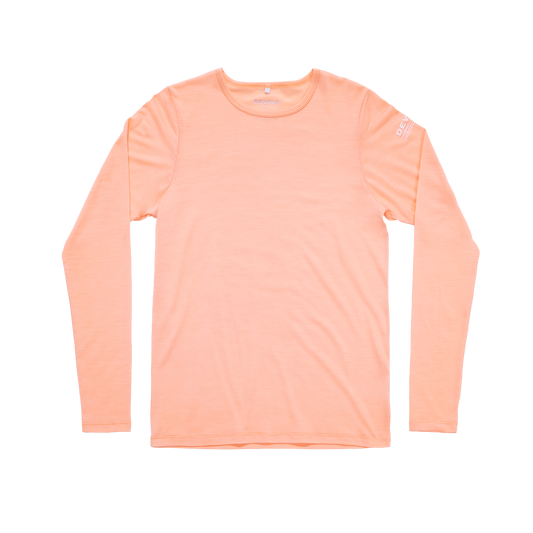 Devold ACTIVE STAMP Damen Merino Langarmshirt – Sunrise – Packshot