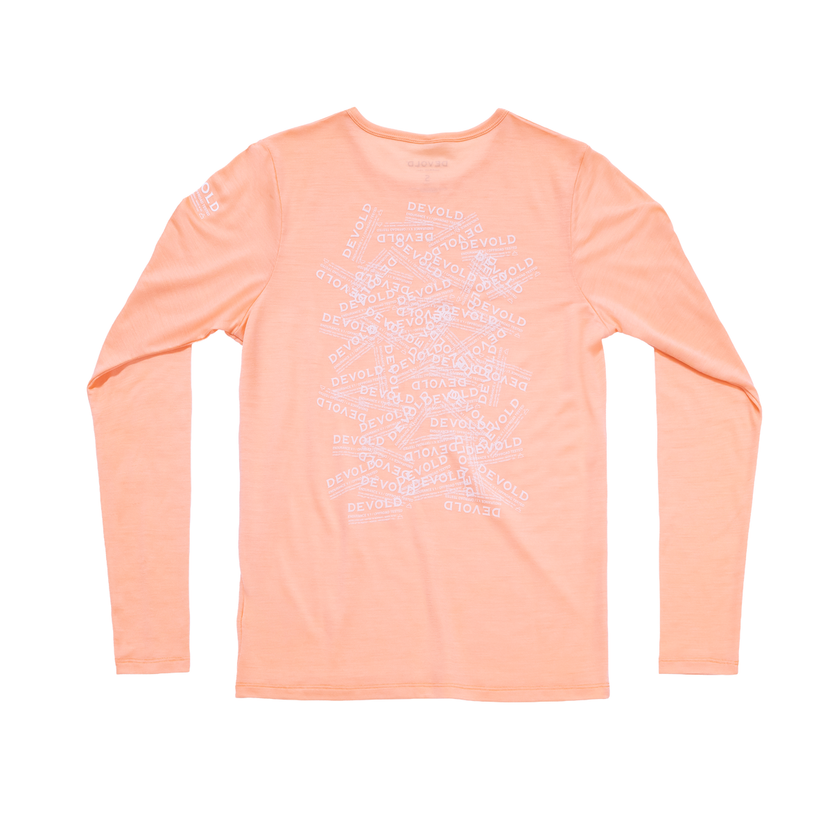 Devold ACTIVE STAMP Damen Merino Langarmshirt – Sunrise – Ansicht 1