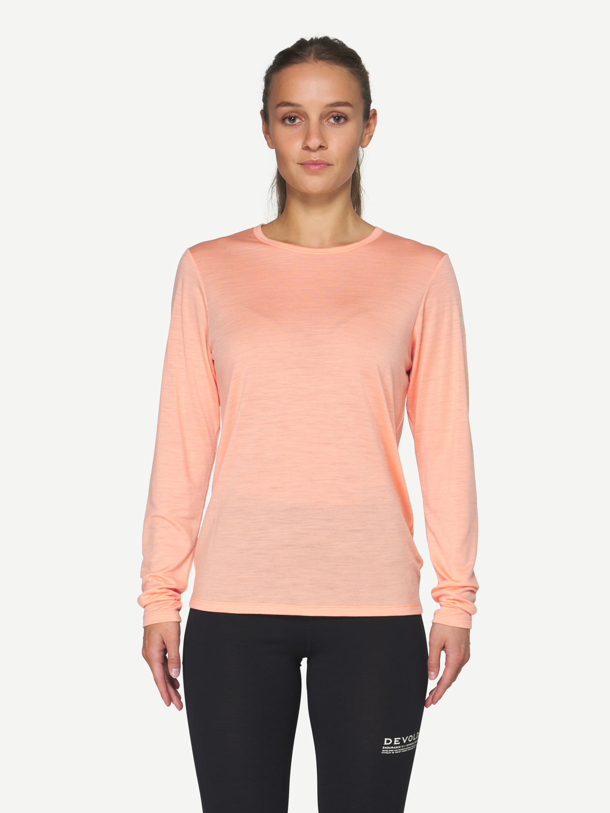 Devold ACTIVE STAMP Damen Merino Langarmshirt – Sunrise – Ansicht 3