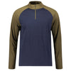 Dolomite M CRISTALLO ZIP MERINO LS TEE