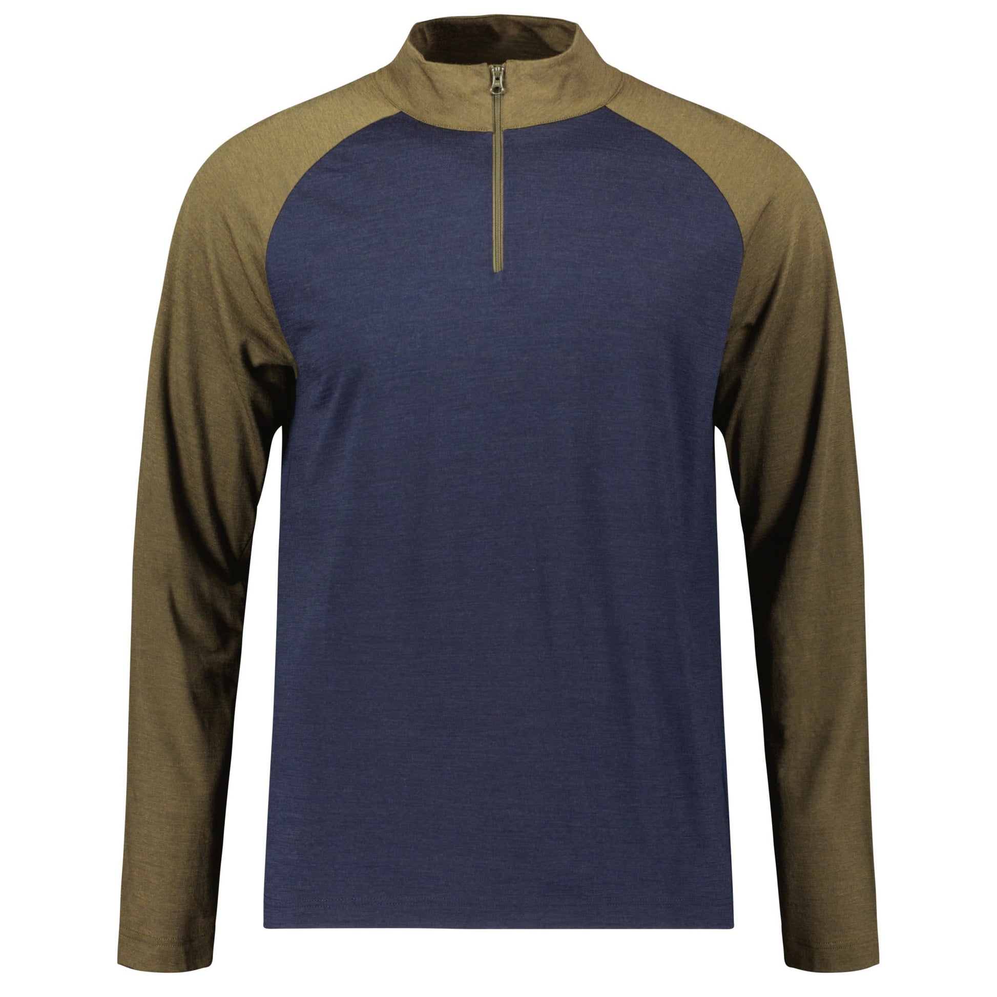 Dolomite M CRISTALLO ZIP MERINO LS TEE