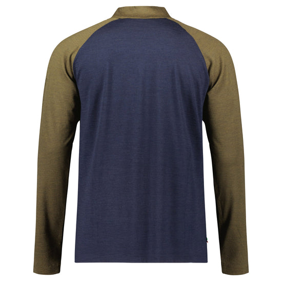 Dolomite M CRISTALLO ZIP MERINO LS TEE