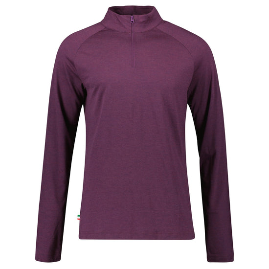 Dolomite M CRISTALLO ZIP MERINO LS TEE