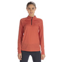 Dolomite W CRISTALLO ZIP MERINO LS TEE