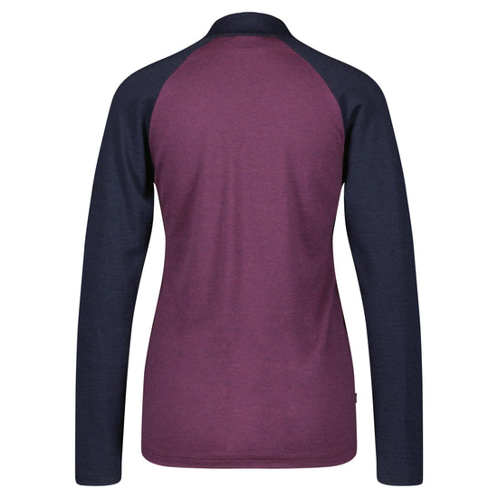 Dolomite W CRISTALLO ZIP MERINO LS TEE