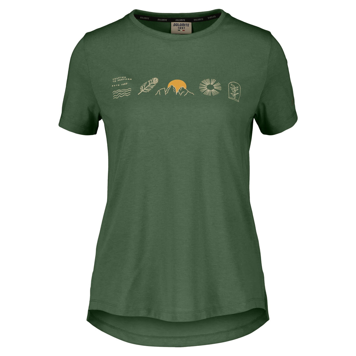 Camiseta Dolomite W PELMO DRI 2 SS
