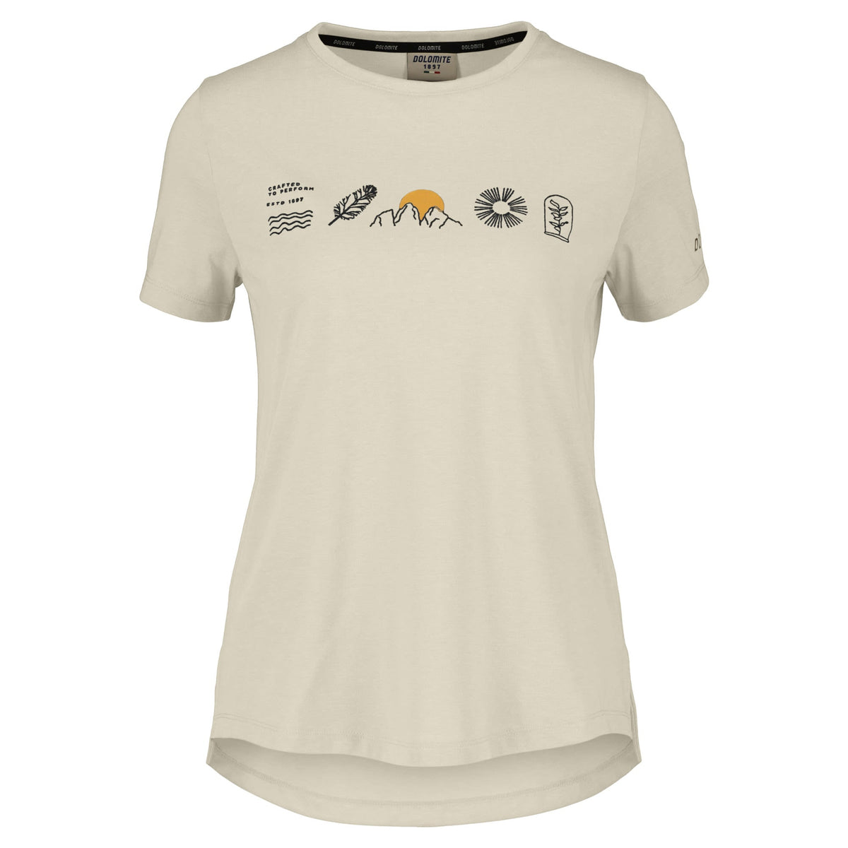 Camiseta Dolomite W PELMO DRI 2 SS