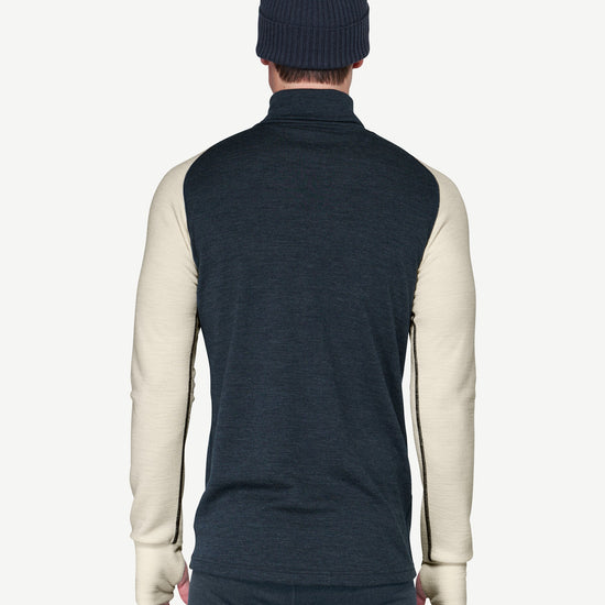 Devold EXPEDITION SILK ZIP Ink - Offwhite | Ansicht 4