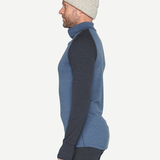 Devold EXPEDITION SILK ZIP Berry - Ink | Ansicht 3