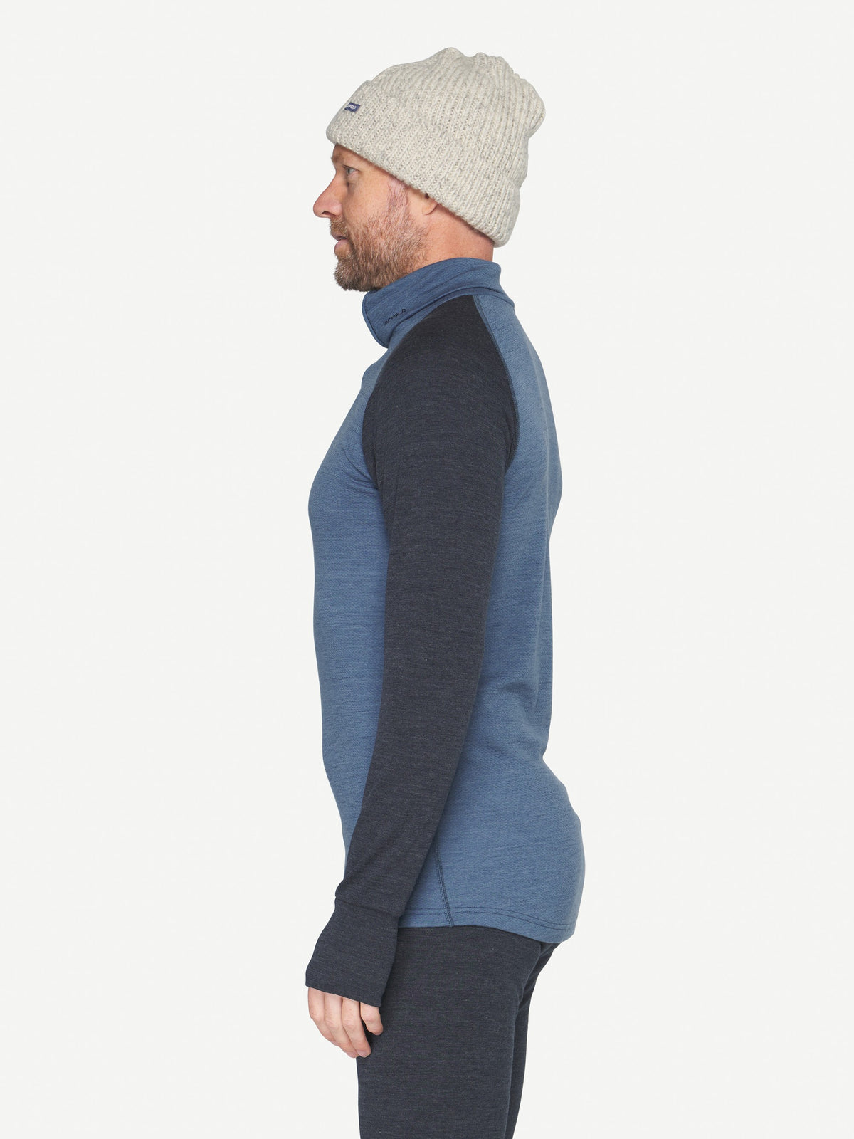 Devold EXPEDITION SILK ZIP Berry - Ink | Ansicht 3