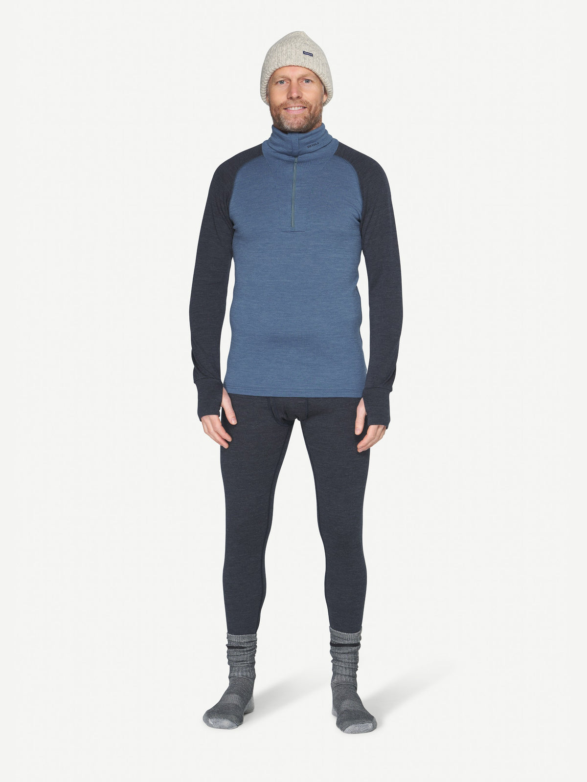 Devold EXPEDITION SILK ZIP Berry - Ink | Ansicht 5