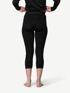 Devold BREEZE PLUS 200 Damen Merino 3/4-Unterhose – BLACK – Ansicht 4