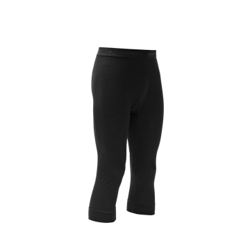 Devold BREEZE PLUS 200 Herren Merino 3/4-Unterhose – BLACK – Produktansicht