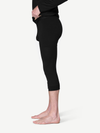 Devold BREEZE PLUS 200 Herren Merino 3/4-Unterhose – BLACK – Ansicht 3