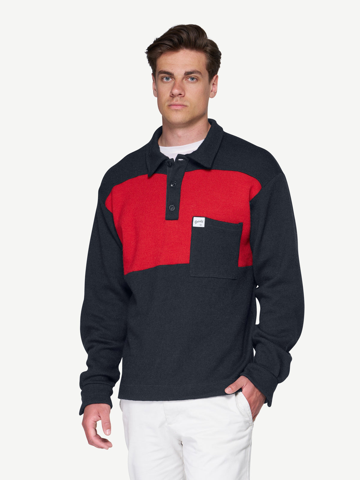 Devold ARCHIVE FERRY POLO Deep Marine | Ansicht 2