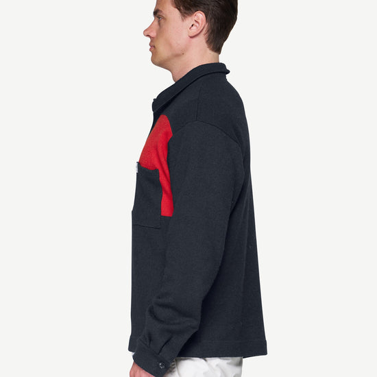 Devold ARCHIVE FERRY POLO Deep Marine | Ansicht 3