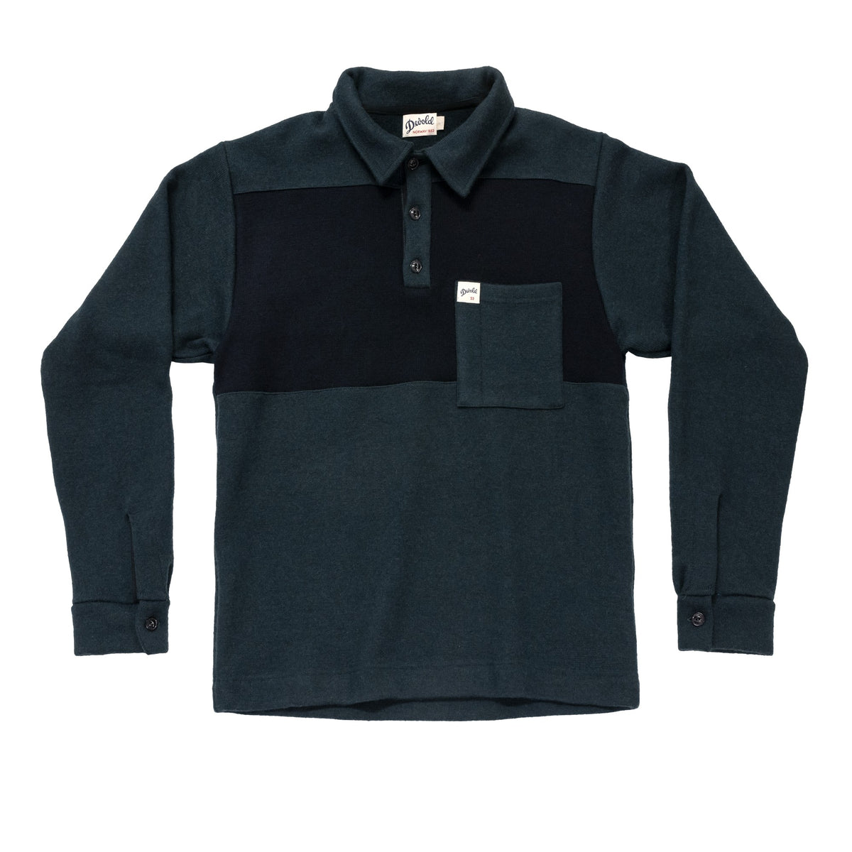 Devold ARCHIVE FERRY POLO Pine | Packshot